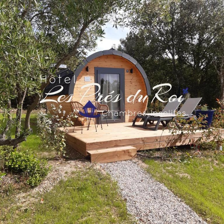 Camping Les Pres Du Roi Sommières Exterior foto